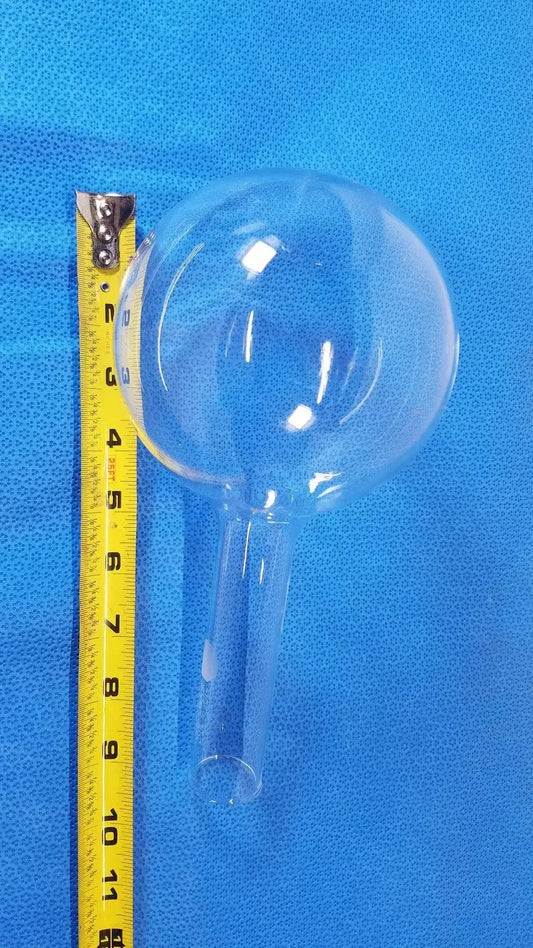VYCOR 1000mL Long Neck Round Bottom Flask – Borosilicate Laboratory Glassware Laboratory Glassware, second-hand product photo 1