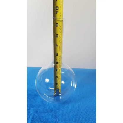 VYCOR 1000mL Long Neck Round Bottom Flask – Borosilicate Laboratory Glassware Laboratory Glassware, second-hand product photo 3