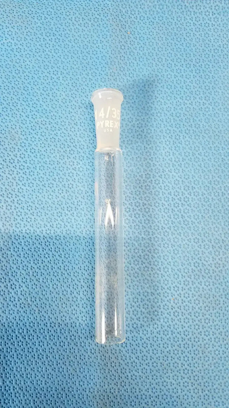 PYREX VYCOR 14/35 Outer Ground Joint - Corning High-Temp Lab Glassware Laboratory Glassware Component, second-hand product photo 1
