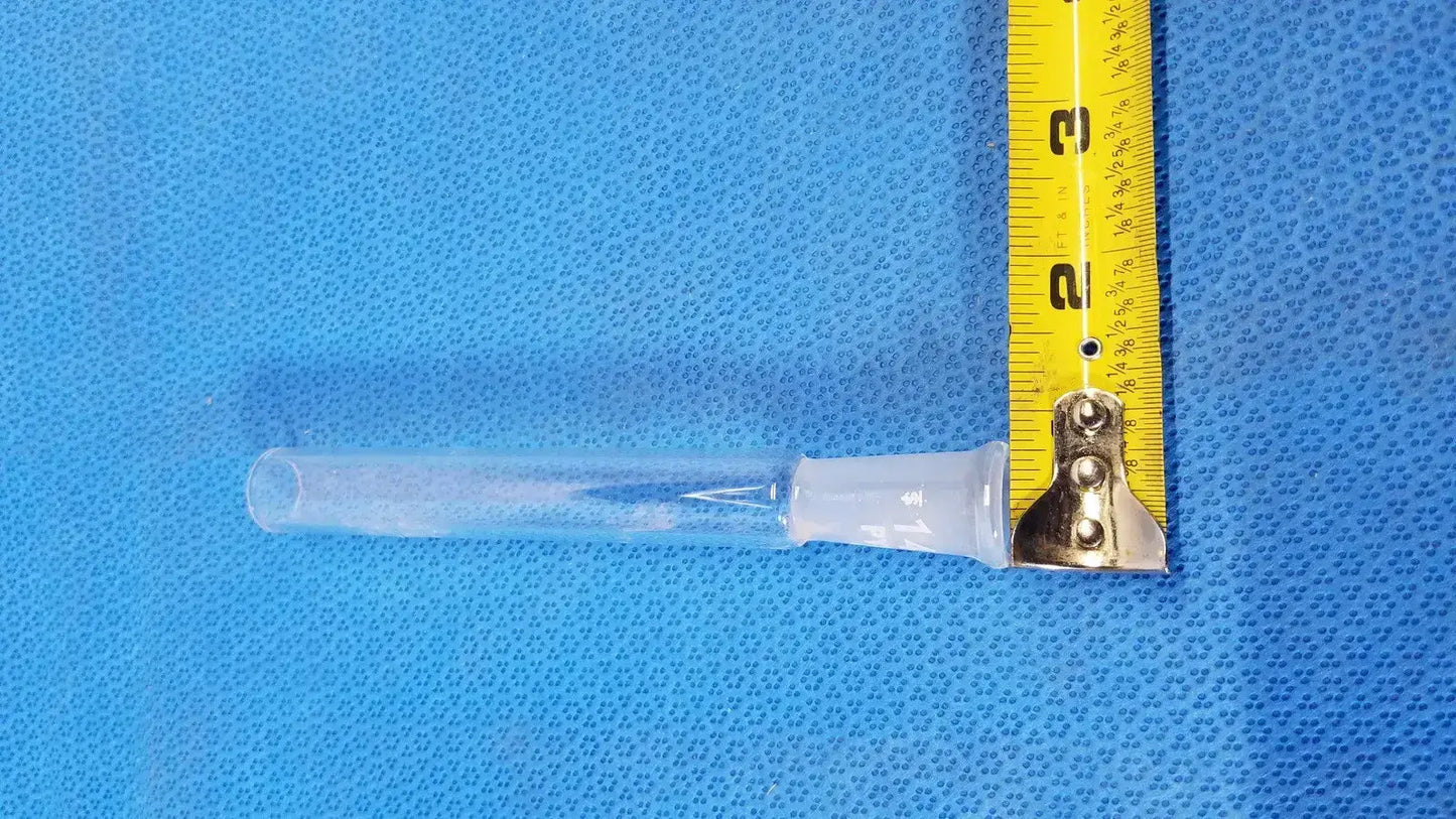 PYREX VYCOR 14/35 Outer Ground Joint - Corning High-Temp Lab Glassware Laboratory Glassware Component, second-hand product photo 3