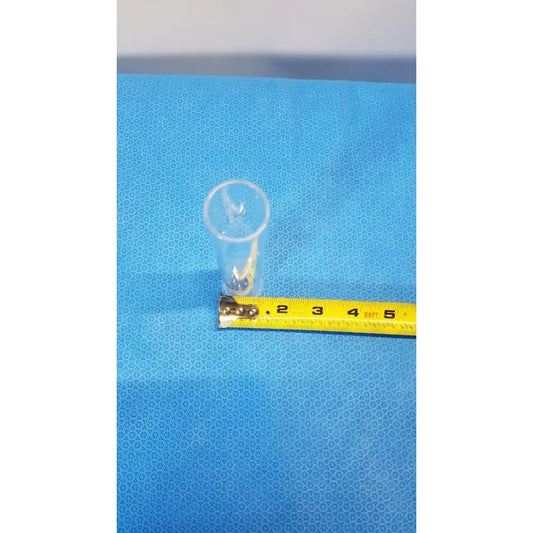 Vycor 24/40 Full Length Outer Ground Glass Joint, Lab Glassware Connector Outer Ground Glass Joint, second-hand product photo 1