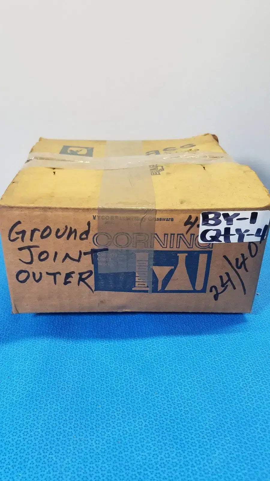 Vycor 24/40 Full Length Outer Ground Glass Joint, Lab Glassware Connector Outer Ground Glass Joint, second-hand product photo 5