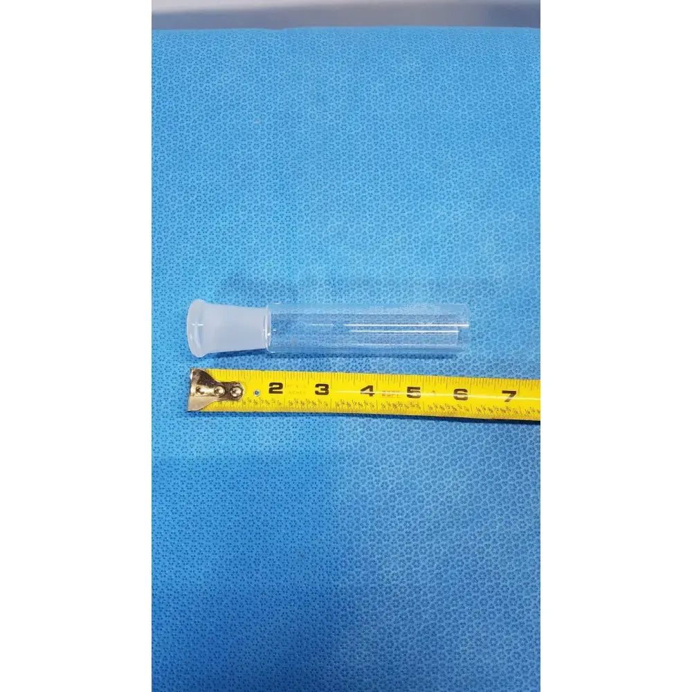Vycor 24/40 Full Length Outer Ground Glass Joint, Lab Glassware Connector Outer Ground Glass Joint, second-hand product photo 3