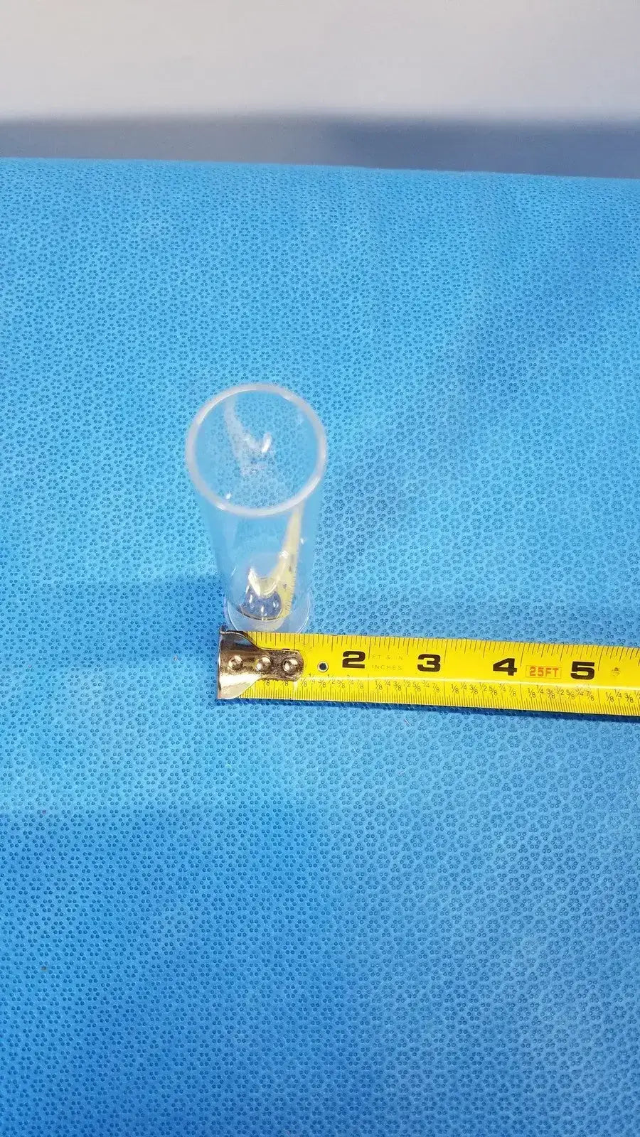 Vycor 24/40 Full Length Outer Ground Glass Joint, Lab Glassware Connector Outer Ground Glass Joint, second-hand product photo 1
