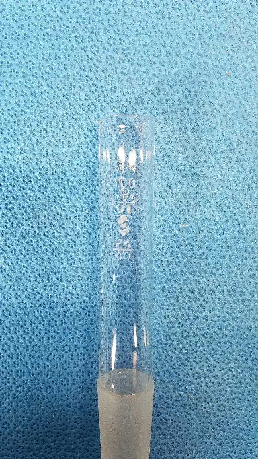 VYCOR 24/40 Ground Joint Corning Borosilicate Laboratory Glassware Adapter Laboratory Glassware Adapter, second-hand product photo 4