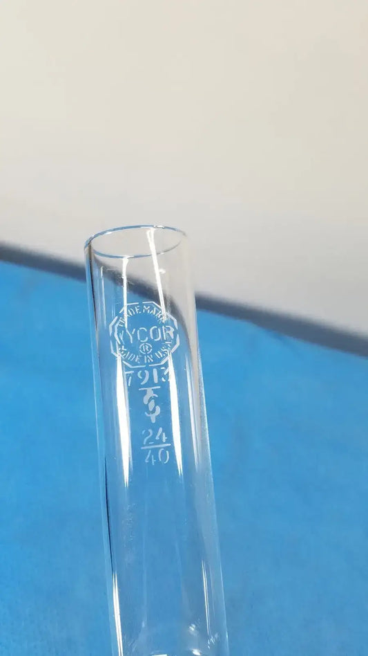 VYCOR 24/40 Ground Joint Corning Glassware - High-Temperature Laboratory Use Laboratory Glassware Component, second-hand product photo 2
