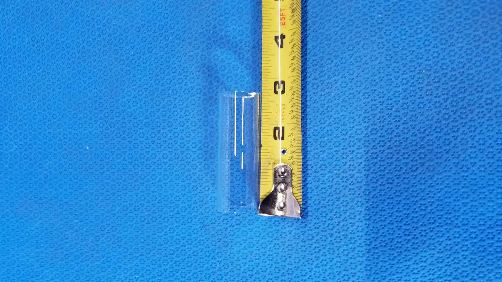 KONTES VYCOR 42mm Glass Cylinder Without Base – High-Temperature Lantern Sleeve Laboratory Glassware, second-hand product photo 4