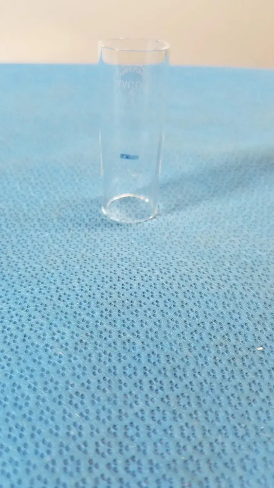 KONTES VYCOR 42mm Glass Cylinder Without Base – High-Temperature Lantern Sleeve Laboratory Glassware, second-hand product photo 1