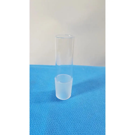 VYCOR High-Temperature Glass Joint Adapter, Ground Outer Joint 45/50 Laboratory Glassware Adapter, second-hand product photo 1
