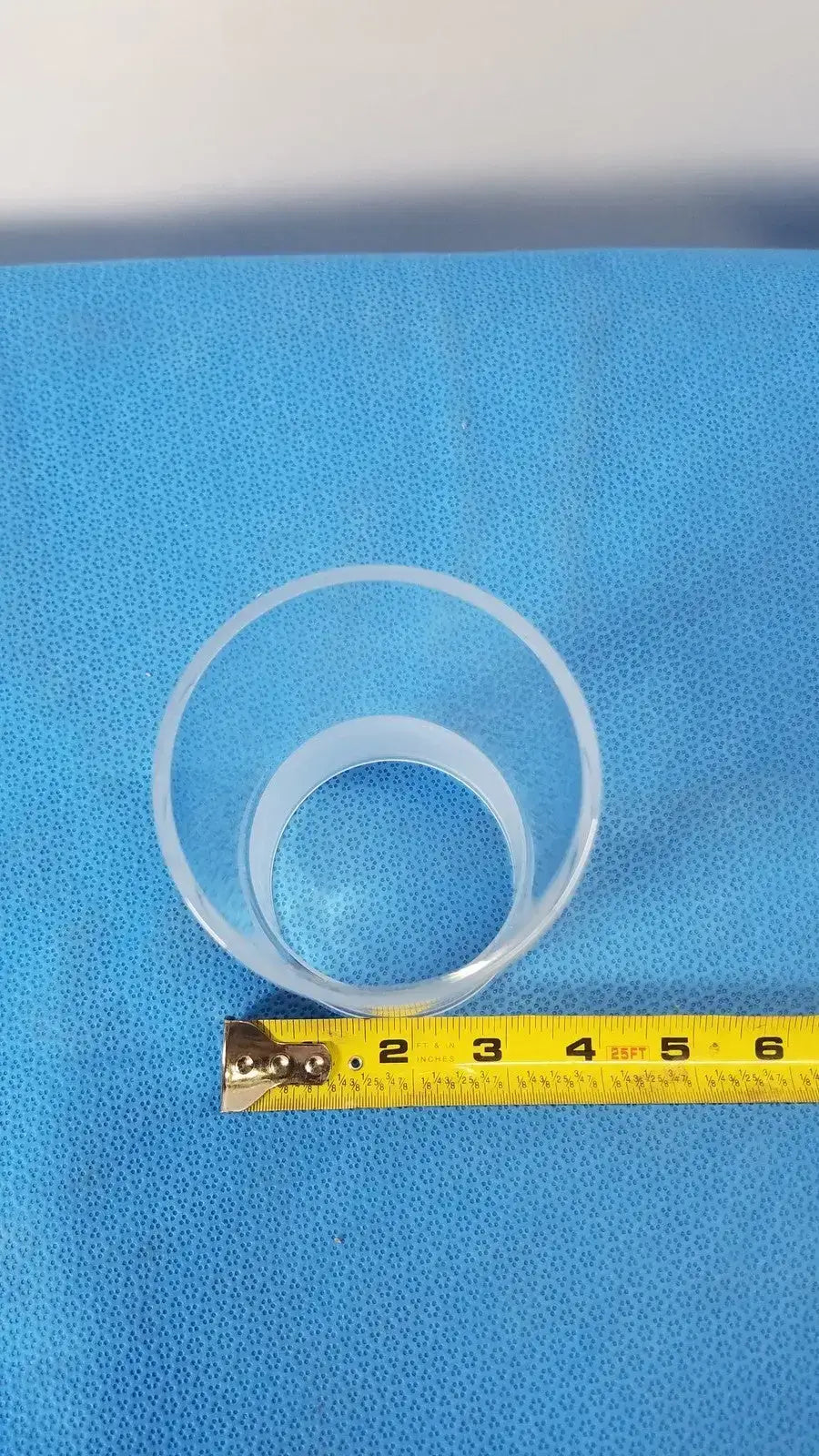 VYCOR Reactor Head with 71/60 Ground Joint – For Distillation Flask Reactor Head, second-hand product photo 4
