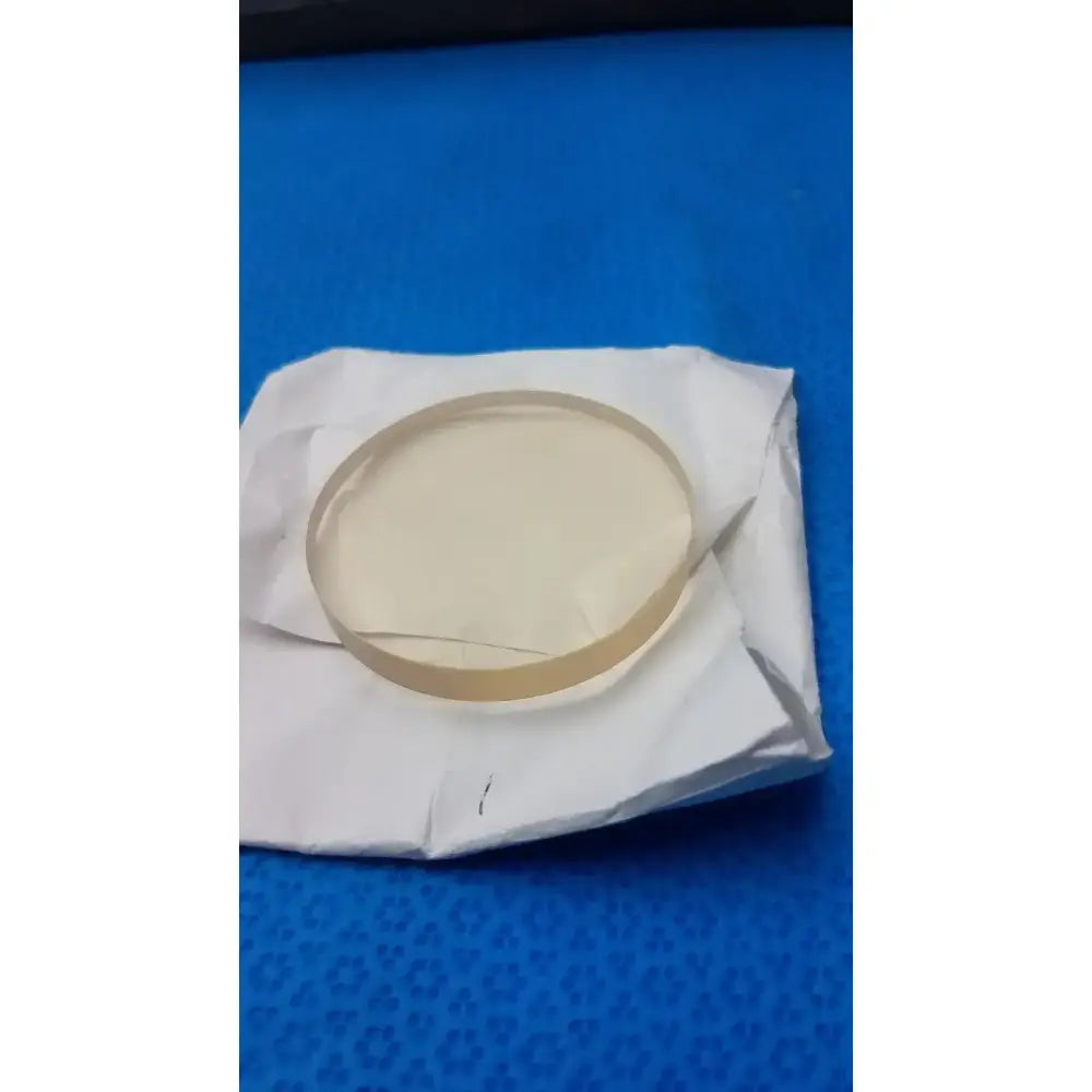 Schott W1147 Schott Zerodur Exp. Class 2 127x90mm Ellipse 10mm + Melt H11178A2 6.35mm Optical Glass Substrate, as-is (for parts) product photo 5