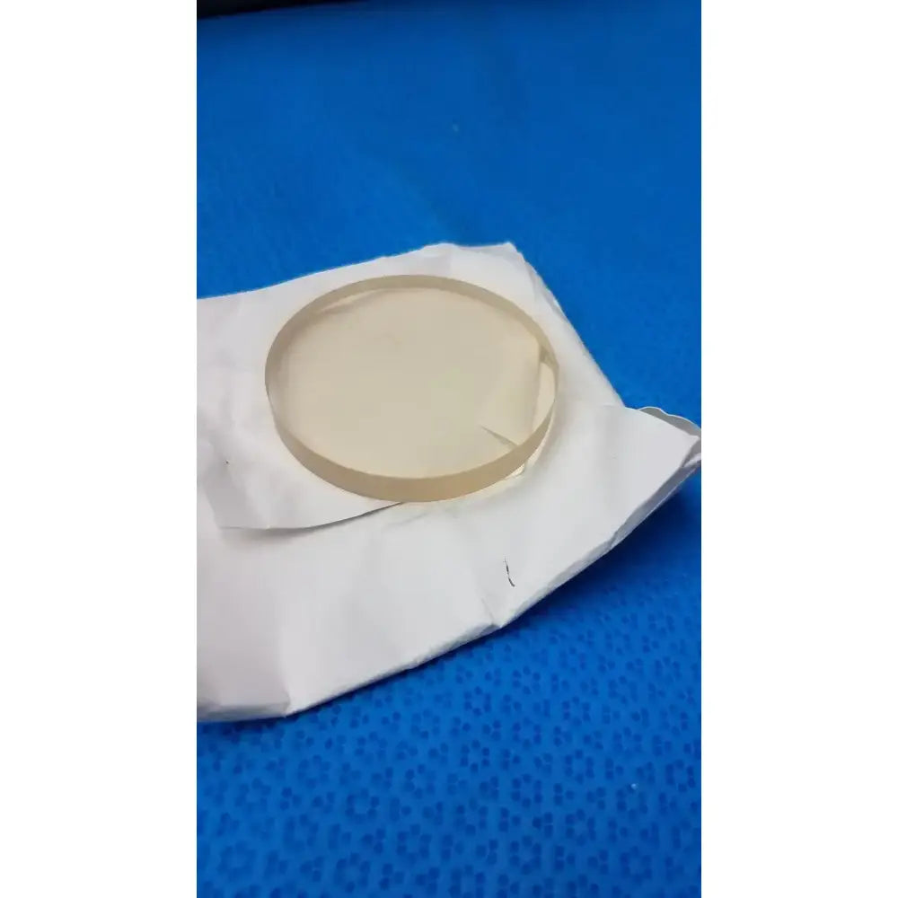 Schott W1147 Schott Zerodur Exp. Class 2 127x90mm Ellipse 10mm + Melt H11178A2 6.35mm Optical Glass Substrate, as-is (for parts) product photo 3