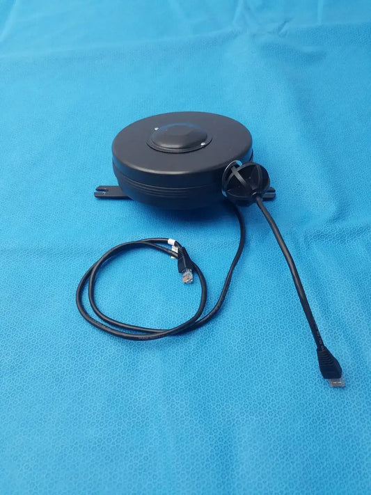Generic Wall Mount Retractable Ethernet Extension Cable Reel Ethernet Cable Reel, second-hand product photo 1