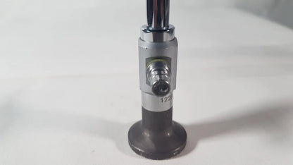 Weck 110410 laparoscope 0 degree scope with a chrome-finished metallic gas regulator for reuse medical applications