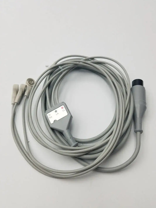 Welch Allyn 008-0315-00 3 Lead ECG Cable ECG Cable, second-hand product photo 1