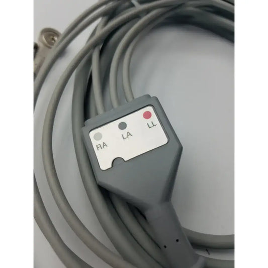 Welch Allyn 008-0315-00 3 Lead ECG Cable ECG Cable, second-hand product photo 2