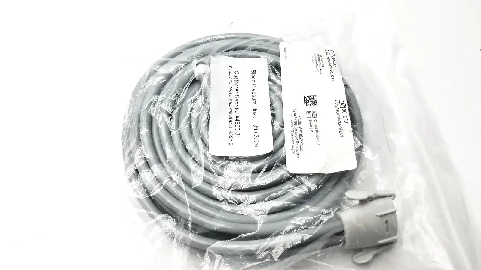 Welch Allyn 4500-31 Blood Pressure Hose, 10FT Blood Pressure Hose, second-hand product photo 4