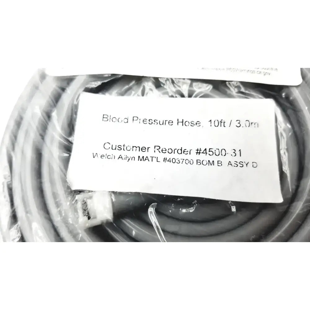 Welch Allyn 4500-31 Blood Pressure Hose, 10FT Blood Pressure Hose, second-hand product photo 3