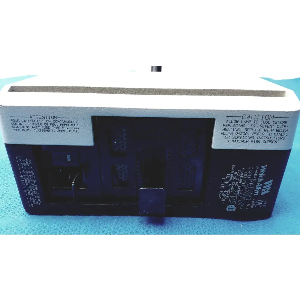 Welch Allyn 48830 Exam Light Box With Fiber Optic Ligth Pipe - Examination light system
