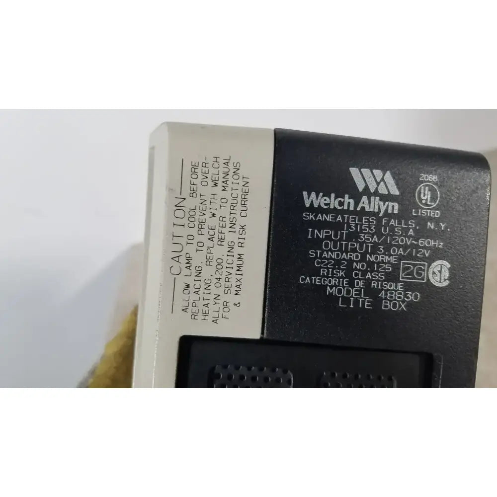 Welch Allyn 48830 Lite Box for 48210 Neonate Lite Pipe Exam Light Light Source, second-hand product photo 6