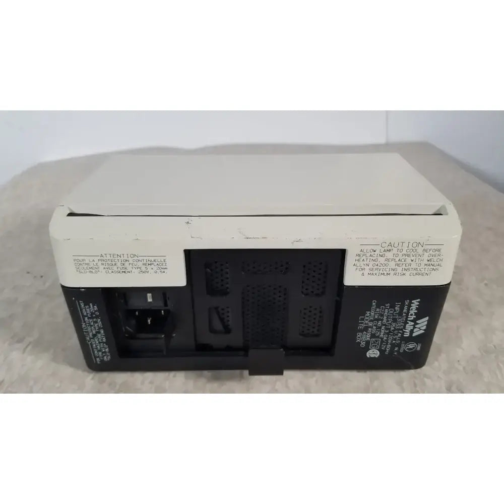 Welch Allyn 48830 Lite Box for 48210 Neonate Lite Pipe Exam Light Light Source, second-hand product photo 4