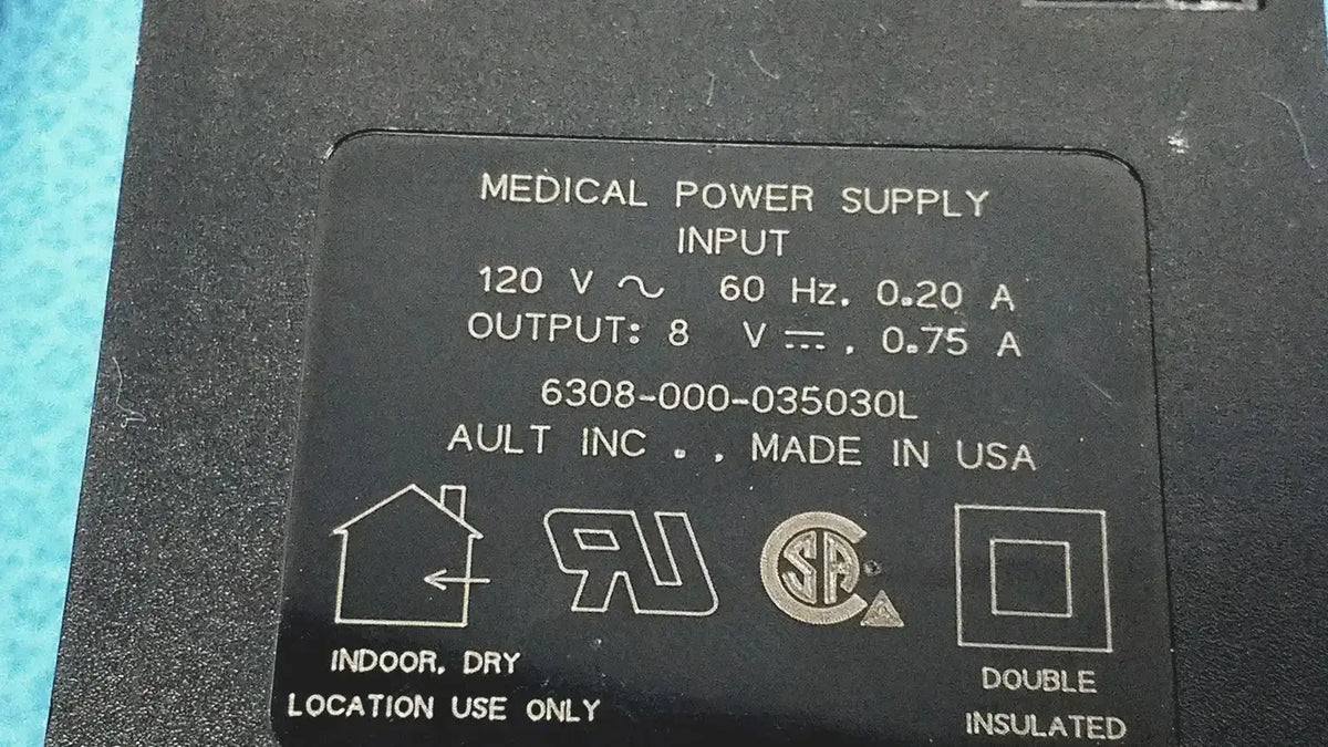 Welch Allyn 5200-101A Medical Power Supply Adapter 8V 0.75A Medical Power Supply Adapter, second-hand product photo 8