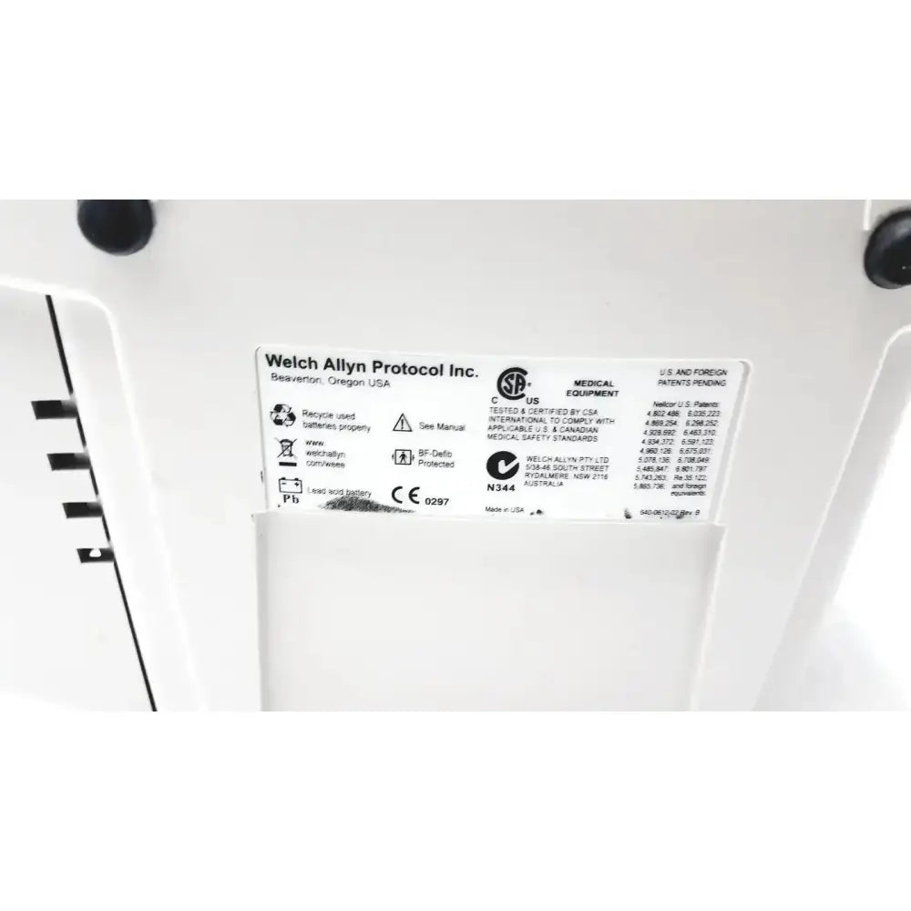 Welch Allyn 530T0 Patient Monitor Patient Monitor, as-is (for parts) product photo 8