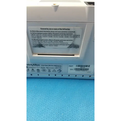 Welch Allyn 6000 Series Vital Signs Monitor Ref 65MTXX Vital Signs Monitor, second-hand product photo 11