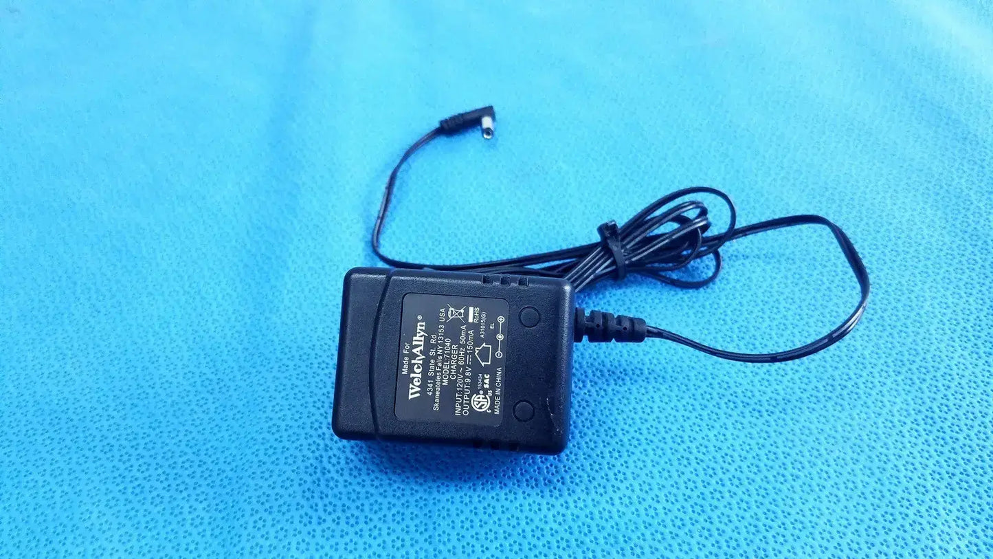 Welch Allyn 71040 Transformer Adapter Charger Power Supply, 120V - 60Hz 50mA Power Supply, second-hand product photo 1
