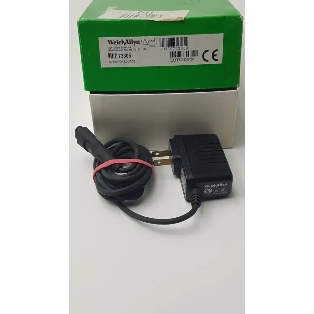 Welch Allyn 73305 6V Power Source Power Supply, second-hand product photo 1