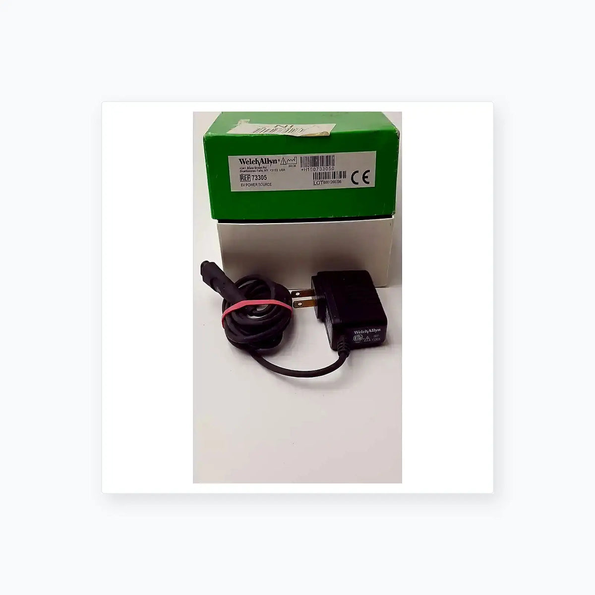 Welch Allyn 73305 6V Power Source Power Supply, second-hand product photo 1