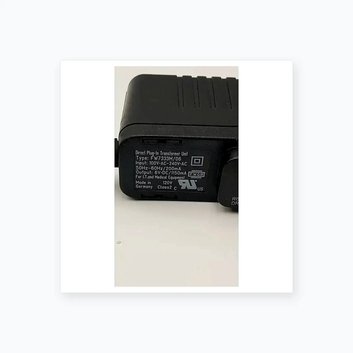 Welch Allyn 73305 6V Power Source Power Supply, second-hand product photo 5