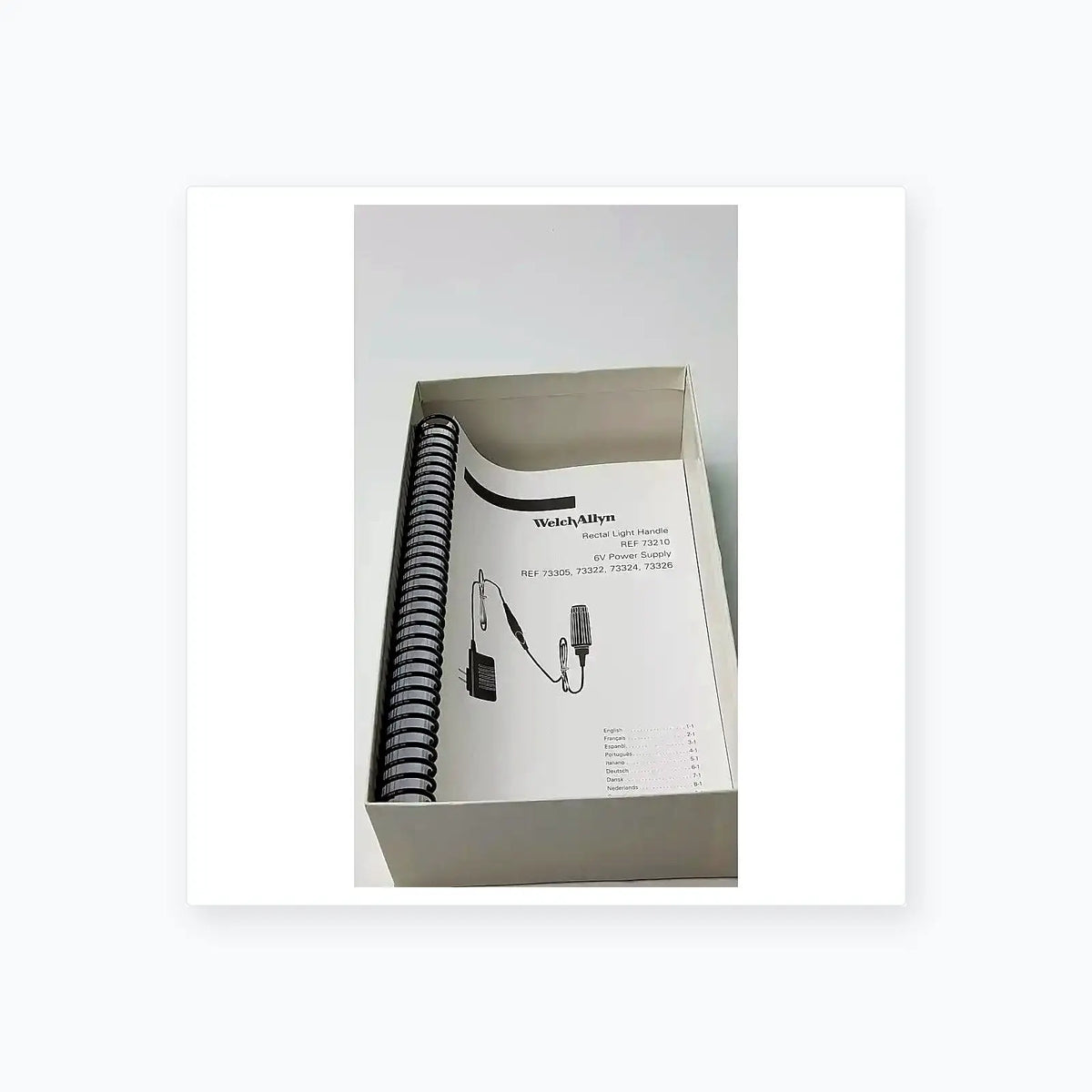 Welch Allyn 73305 6V Power Source Power Supply, second-hand product photo 8