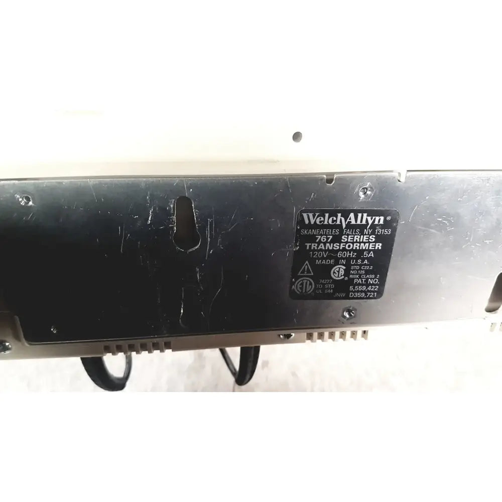 Welch Allyn 767 Series Transformer With Heads Diagnostic Wall Transformer, second-hand product photo 6
