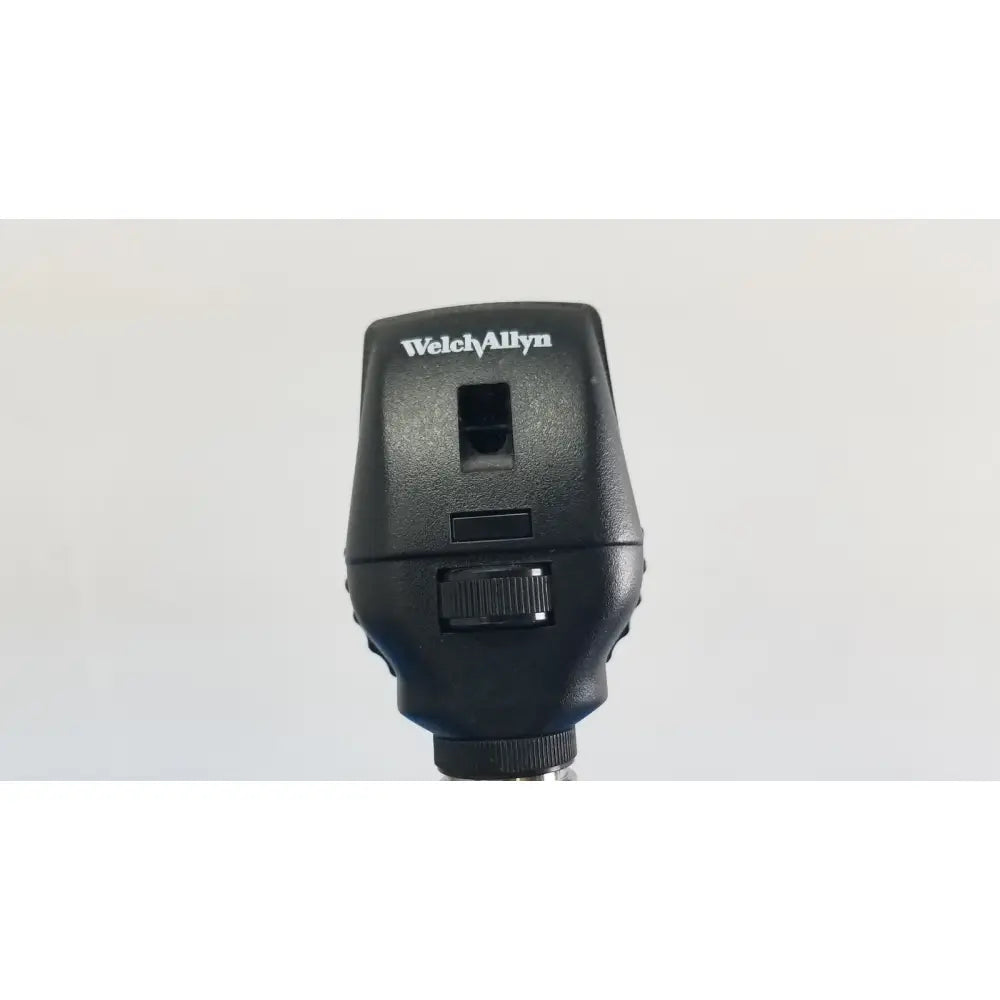 Black welch allyn 767 series transformer otoscope with textured grip and rectangular viewing port for reuse medical use