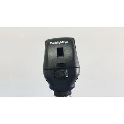 Black welch allyn 767 series transformer otoscope with textured grip and rectangular viewing port for reuse medical use