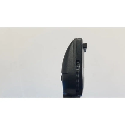 Black plastic handheld welch allyn 767 series transformer with textured surface for reuse medical otoscope and ophthalmoscope