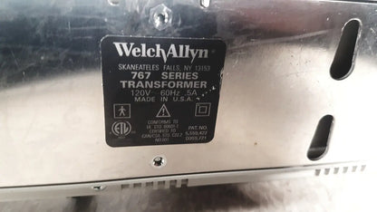 Welch Allyn 767 Series Transformer Without Heads Diagnostic Wall Transformer, second-hand product photo 5