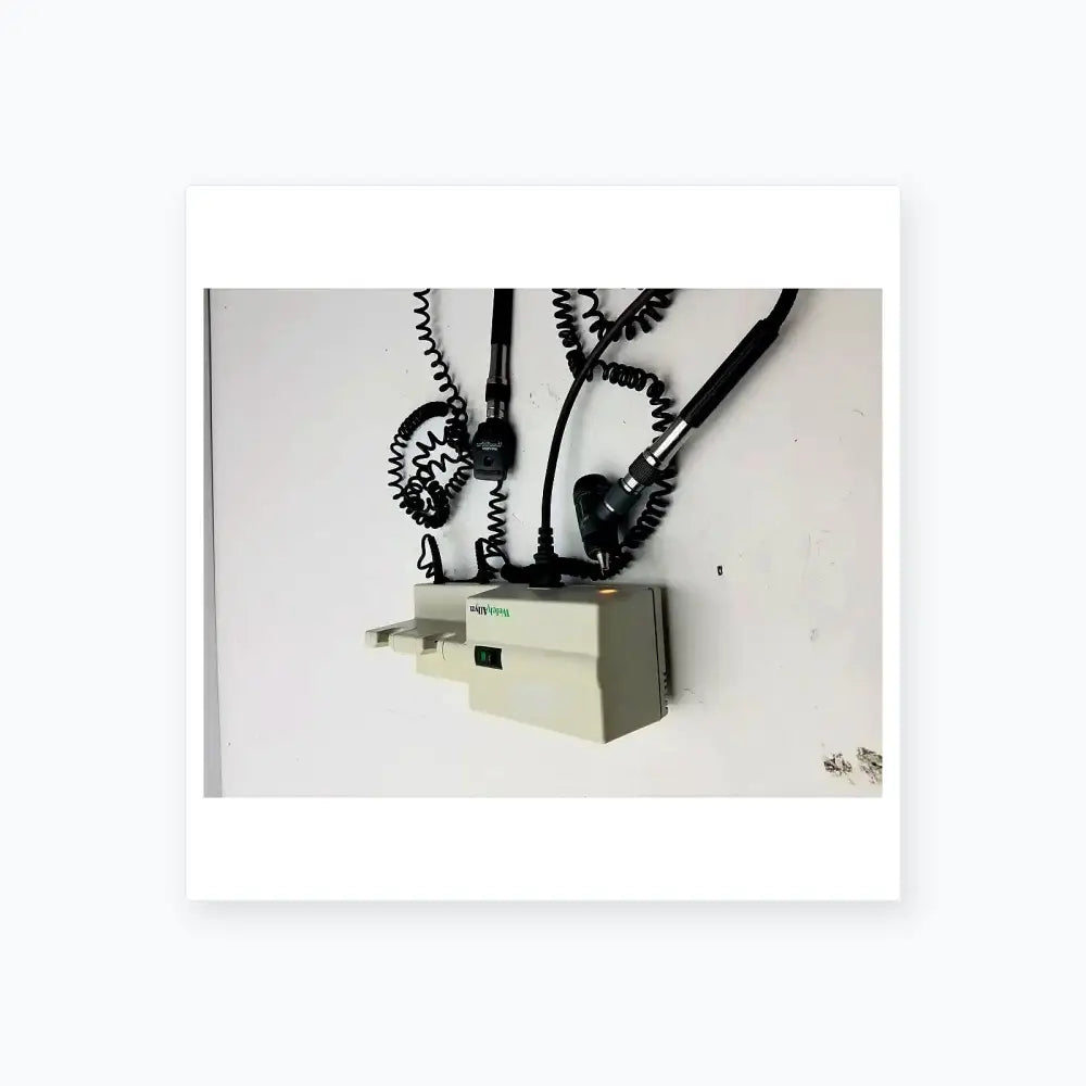 Welch Allyn 767 Series Wall Transformer With Otoscope & Ophthalmoscope Head Diagnostic Wall Transformer Set, second-hand product photo 5