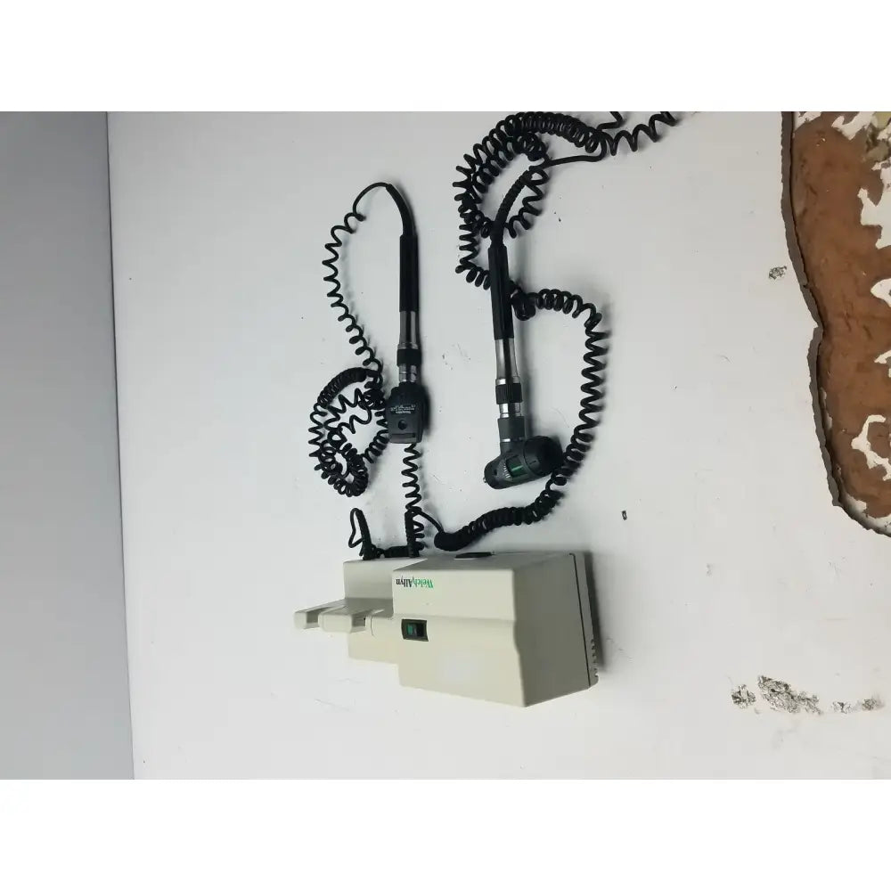 Welch Allyn 767 Series Wall Transformer With Otoscope & Ophthalmoscope Head Diagnostic Wall Transformer Set, second-hand product photo 4