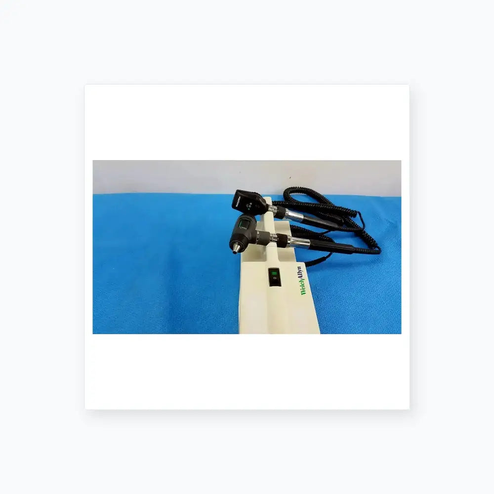 Welch Allyn 767 Series Wall Transformer With Otoscope & Ophthalmoscope Heads Wall Transformer Diagnostic System, as-is (for parts) product photo 18