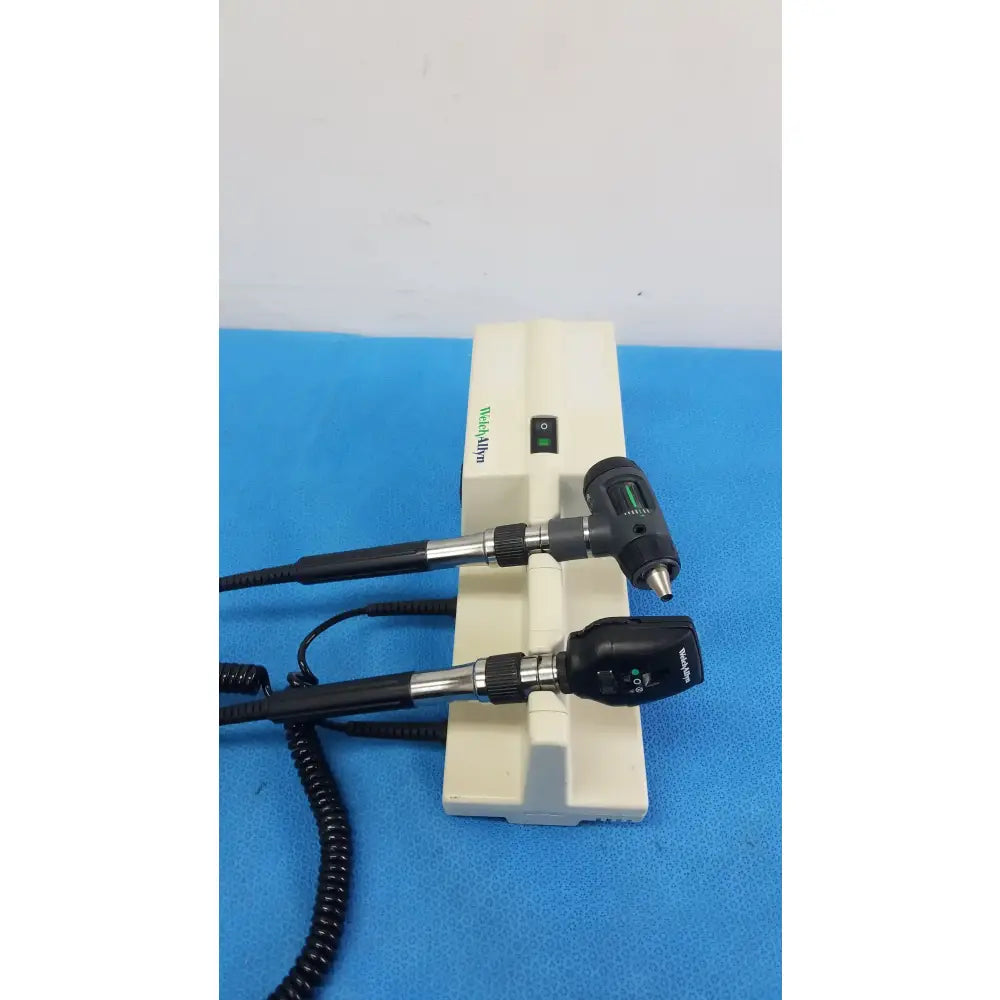 Welch Allyn 767 Series Wall Transformer With Otoscope & Ophthalmoscope Heads Wall Transformer Diagnostic System, as-is (for parts) product photo 3