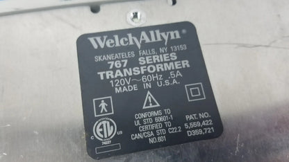 Welch Allyn 767 Series Wall Transformer With Otoscope & Ophthalmoscope Heads Wall Transformer Diagnostic System, as-is (for parts) product photo 20