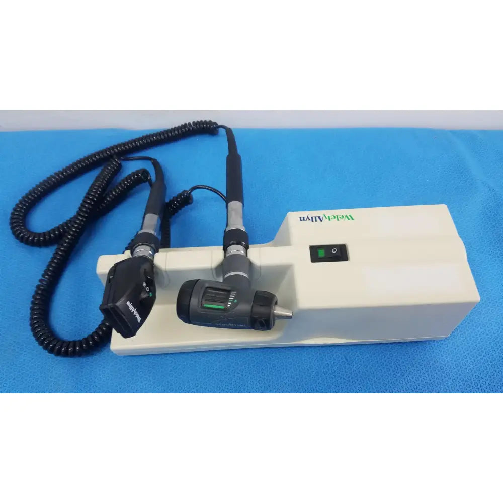 Welch Allyn 767 Series Wall Transformer With Otoscope & Ophthalmoscope Heads Wall Transformer Diagnostic System, as-is (for parts) product photo 15