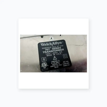 Welch Allyn 767 Series Wall Transformer With Otoscope & Ophthalmoscope Heads Wall Transformer Diagnostic System, as-is (for parts) product photo 20
