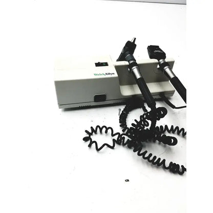 Welch Allyn 767 Series Wall Transformer With Otoscope & Ophthalmoscope Head Diagnostic Wall Transformer Set, second-hand product photo 1