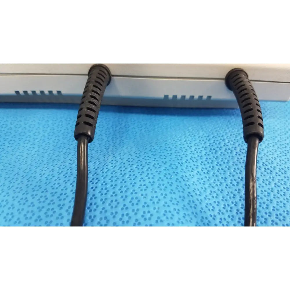 Black textured power cords with ribbed grips for welch allyn 767 series wall transformer ophthalmoscope otoscope
