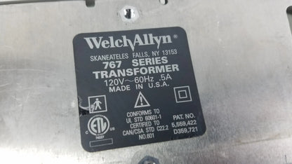 Welch Allyn 767 Series Wall Trasnformer Wall Transformer, as-is (for parts) product photo 5