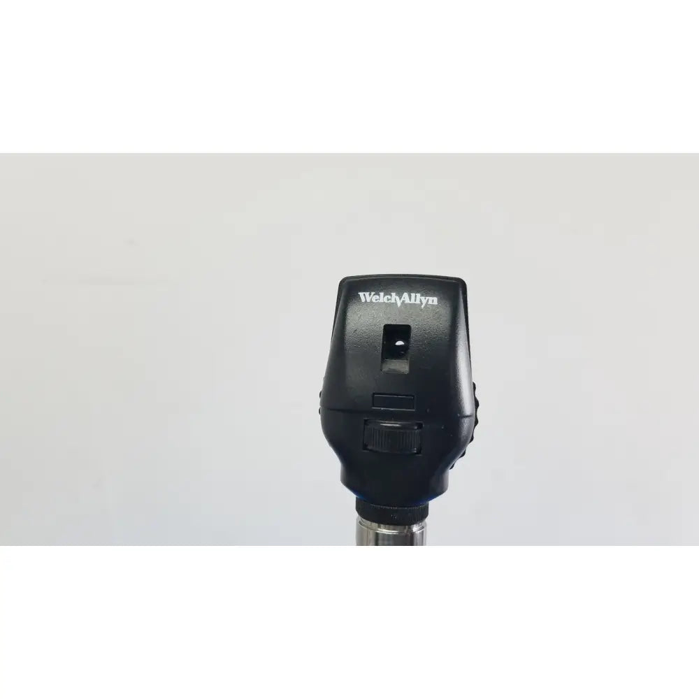 Welch Allyn 767 wall transformer with coaxial ophthalmoscope and black otoscope featuring matte finish and metallic shaft
