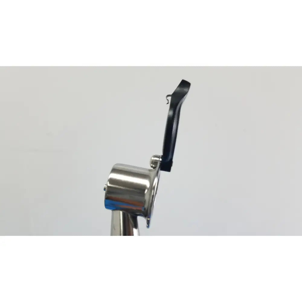 Welch allyn wall transformer with coaxial ophthalmoscope and otoscope featuring black and silver bicycle brake lever design